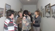 Creative meeting of artists with collective of the company “Russian Colours”